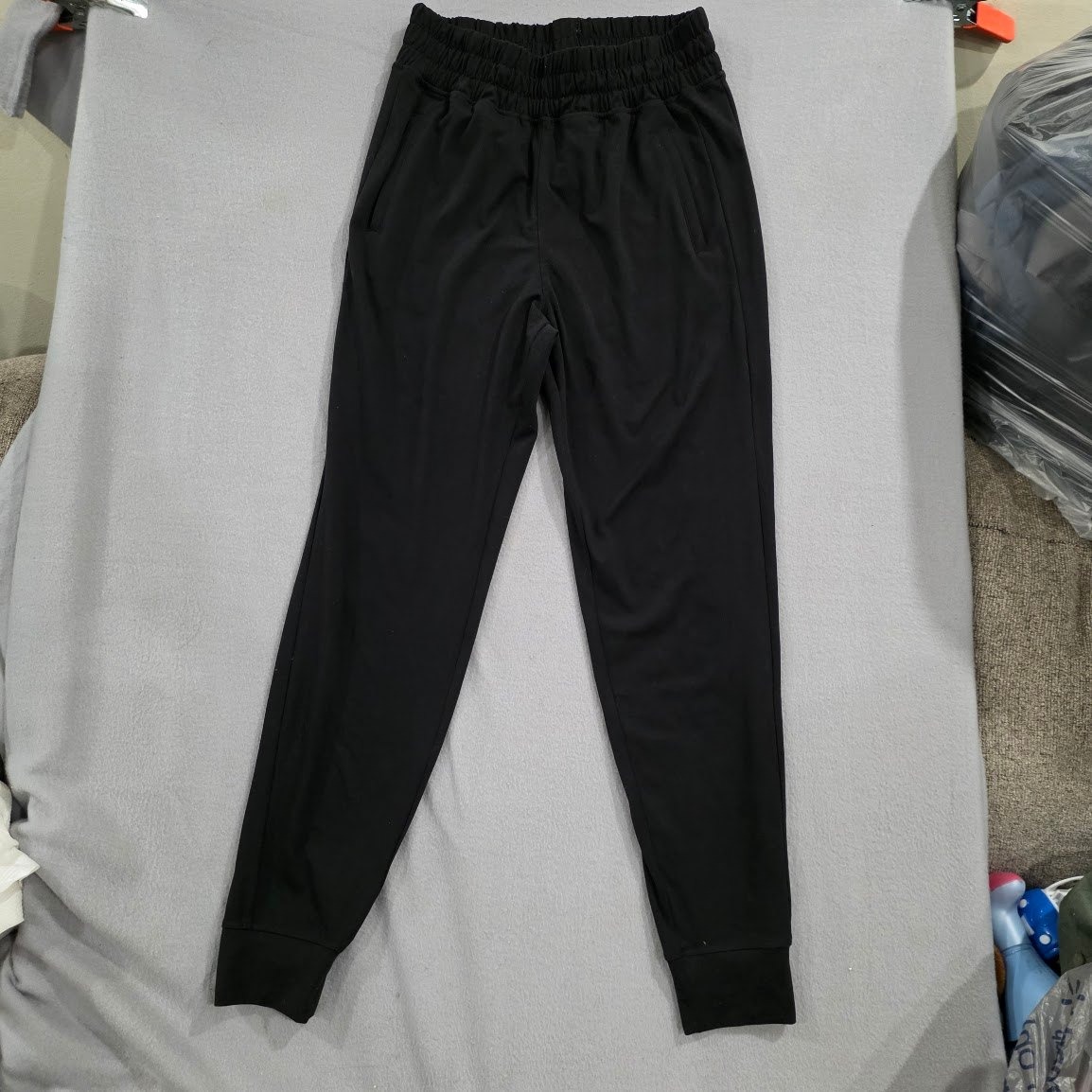 Yogalicious Lux District Jogger Black High Waisted Athletic Pants Womens Small